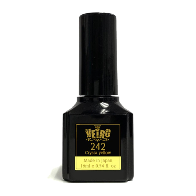 【BLACK LINE 242】Crysta Yellow【Gel Polish 16ml】