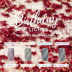 【BLH01-04】 BIRTHDAY LIGHTS 全4色セット 【Bella nail LUXE high】