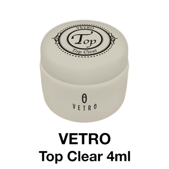 【VETRO】Top Clear 4ml【No.19】