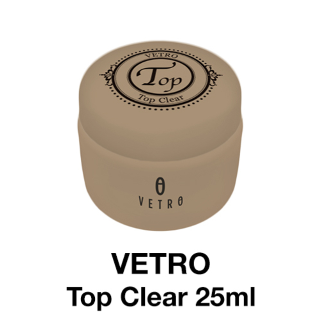 【VETRO】Top Clear 25ml【No.19】