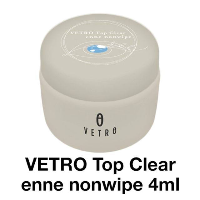 Top Clear enne nonwipe C(4ml)【VETRO】