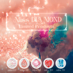 【mks-PD】pink DIAMOND 【miki nail LABEL】